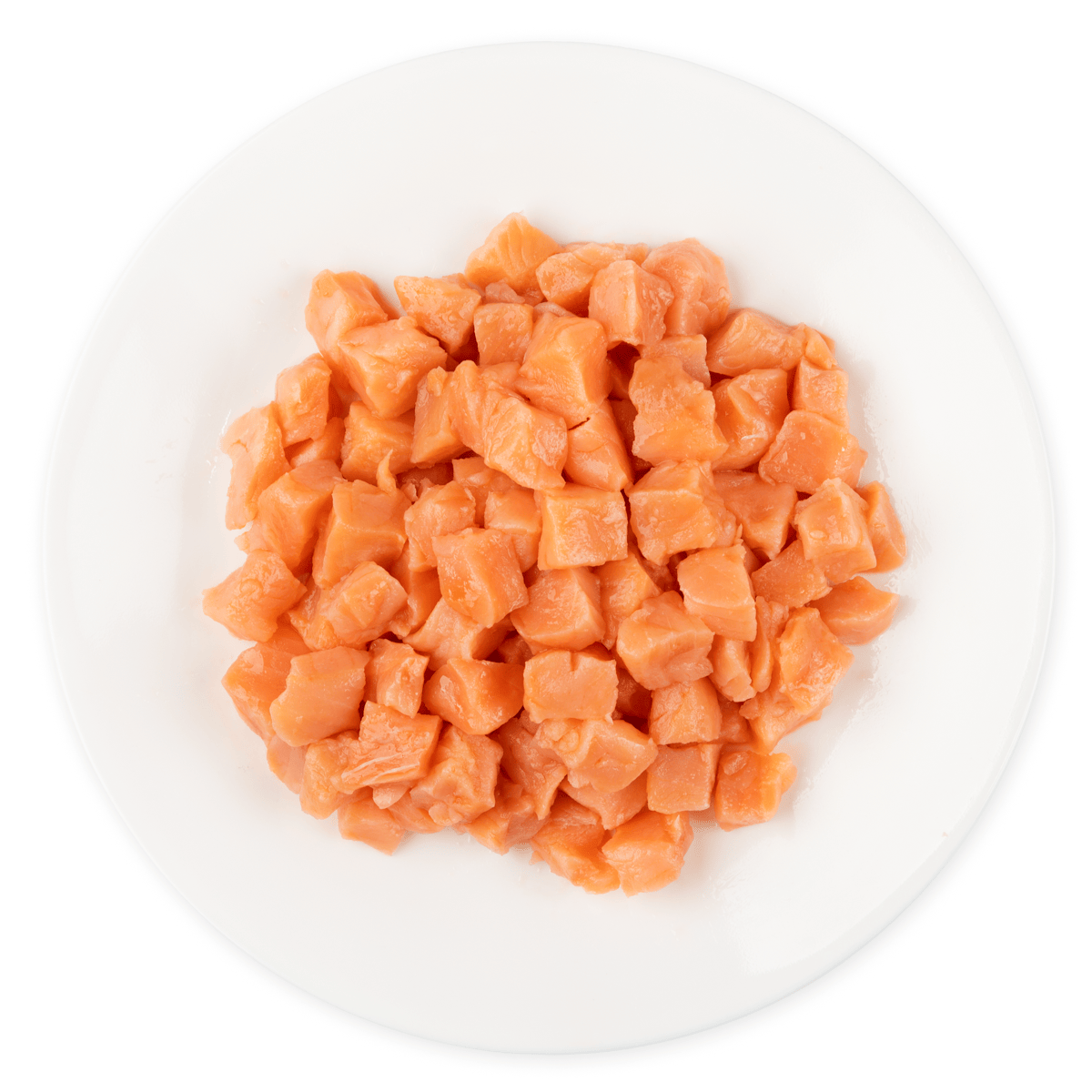 Sushi Steve’s Smoked Salmon Poke Cube, Frozen 16 oz