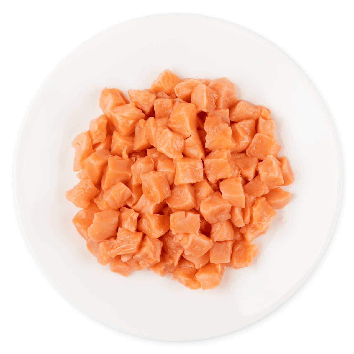 Sushi Steve’s Smoked Salmon Poke Cube, Frozen 16 oz