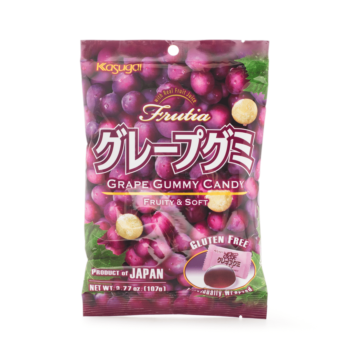 春日井 水果软糖 葡萄味 107 克