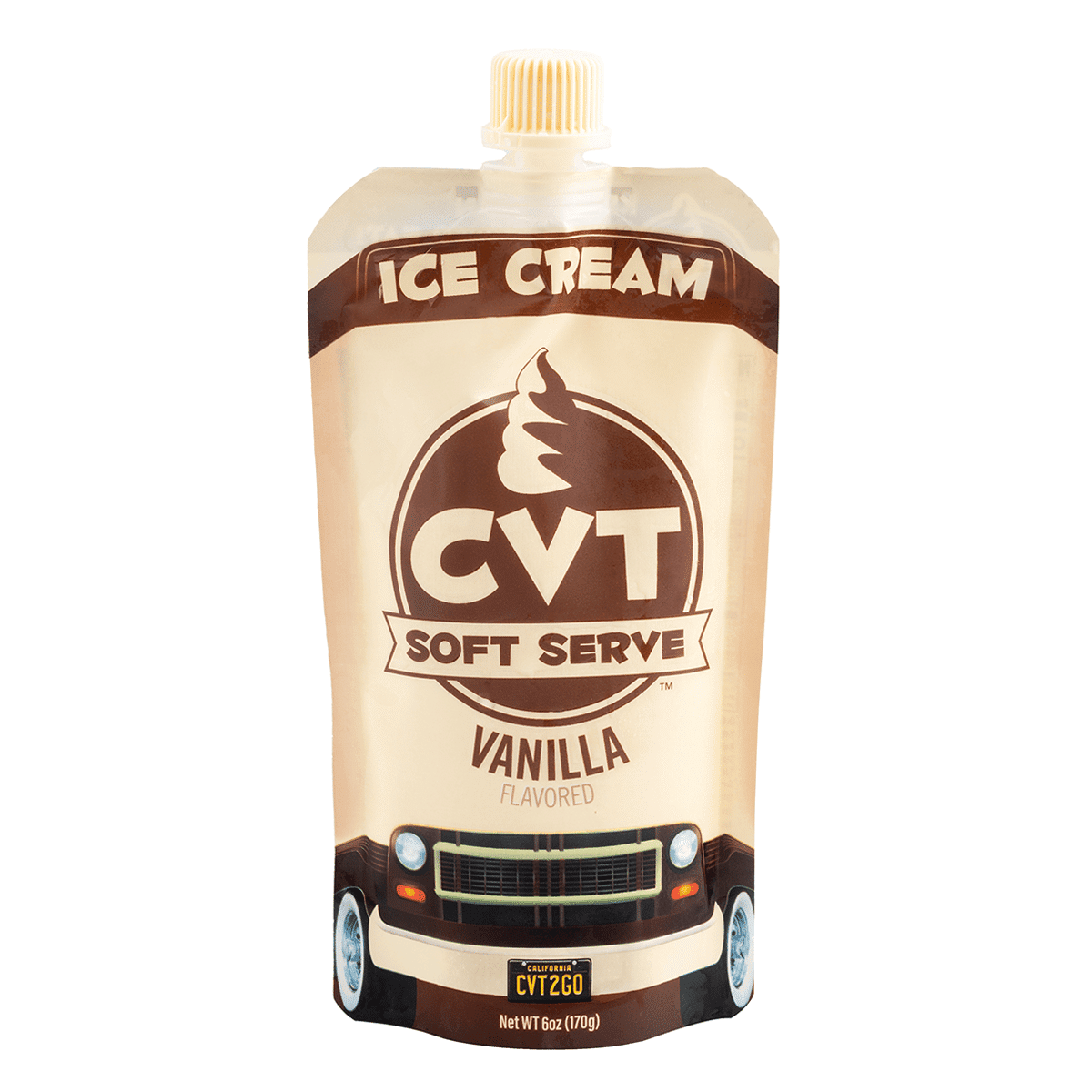 CVT Soft Serve Vanilla Ice Cream 6 onza(s)