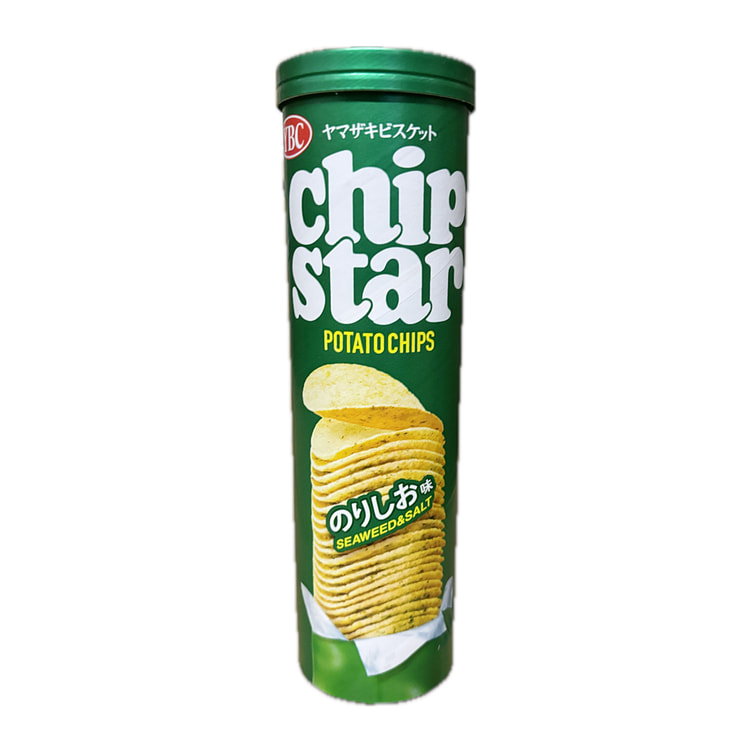 Chip Star L Potato Chips Seaweed Flavor 105 그램