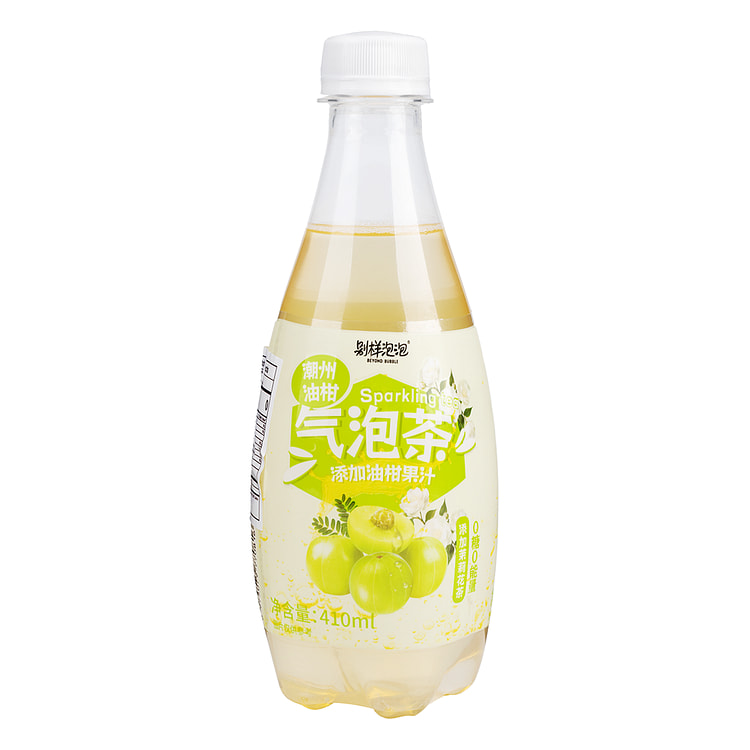 别样泡泡 油柑茉莉味气泡茶 0糖 0脂 【无负担，轻松喝】 410 毫升