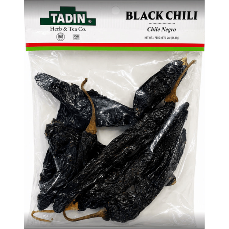 Tadin Chile Negro seco 2 onza(s)