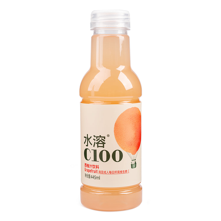 农夫山泉 水溶C100 西柚味 445 毫升