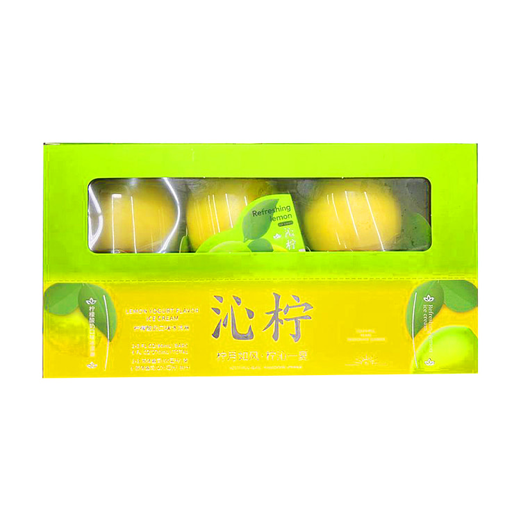 HQ Qinning Lemon Yogurt Flavored Ice Cream 3PC 225 g