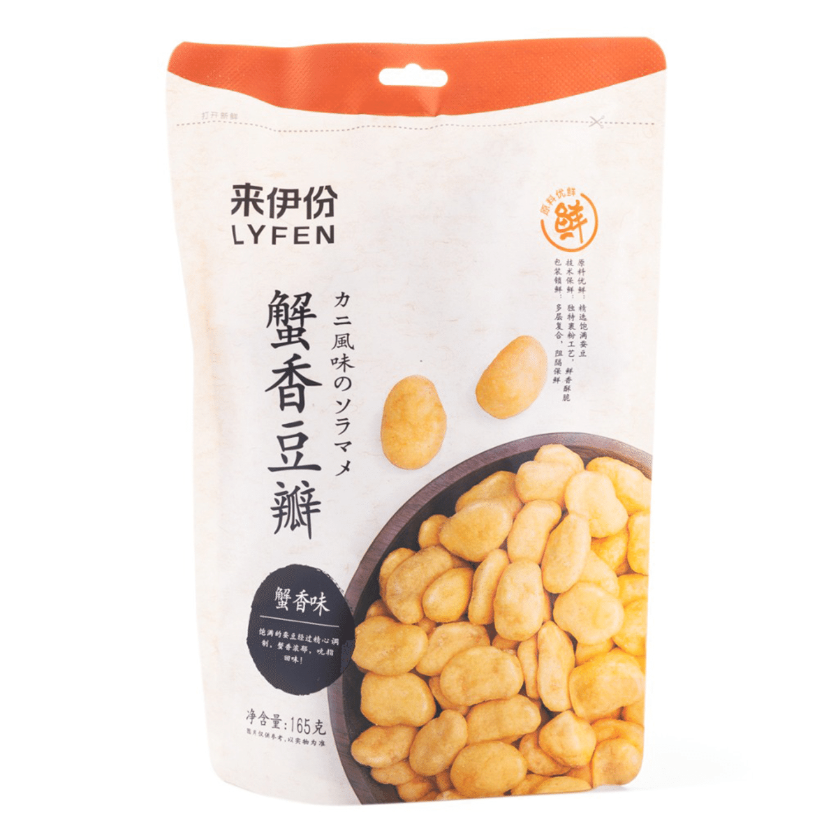 来伊份 蟹香豆瓣 165 克*30 包