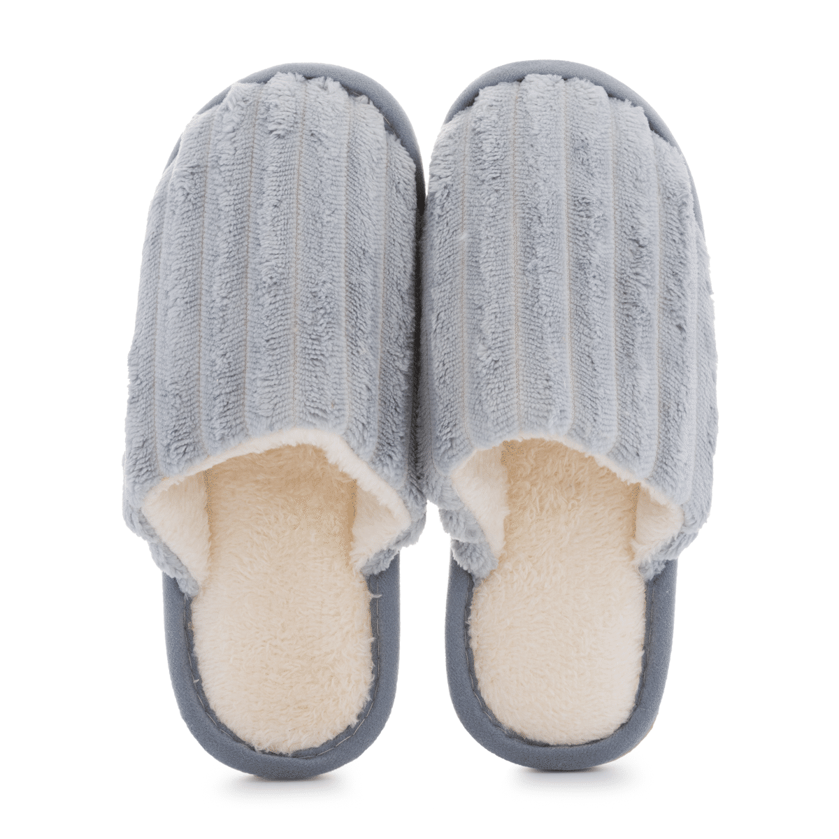 Pantuflas Japonesas de Algodón Suave Yanosaku Macaron Gris 44-45 1 unidad
