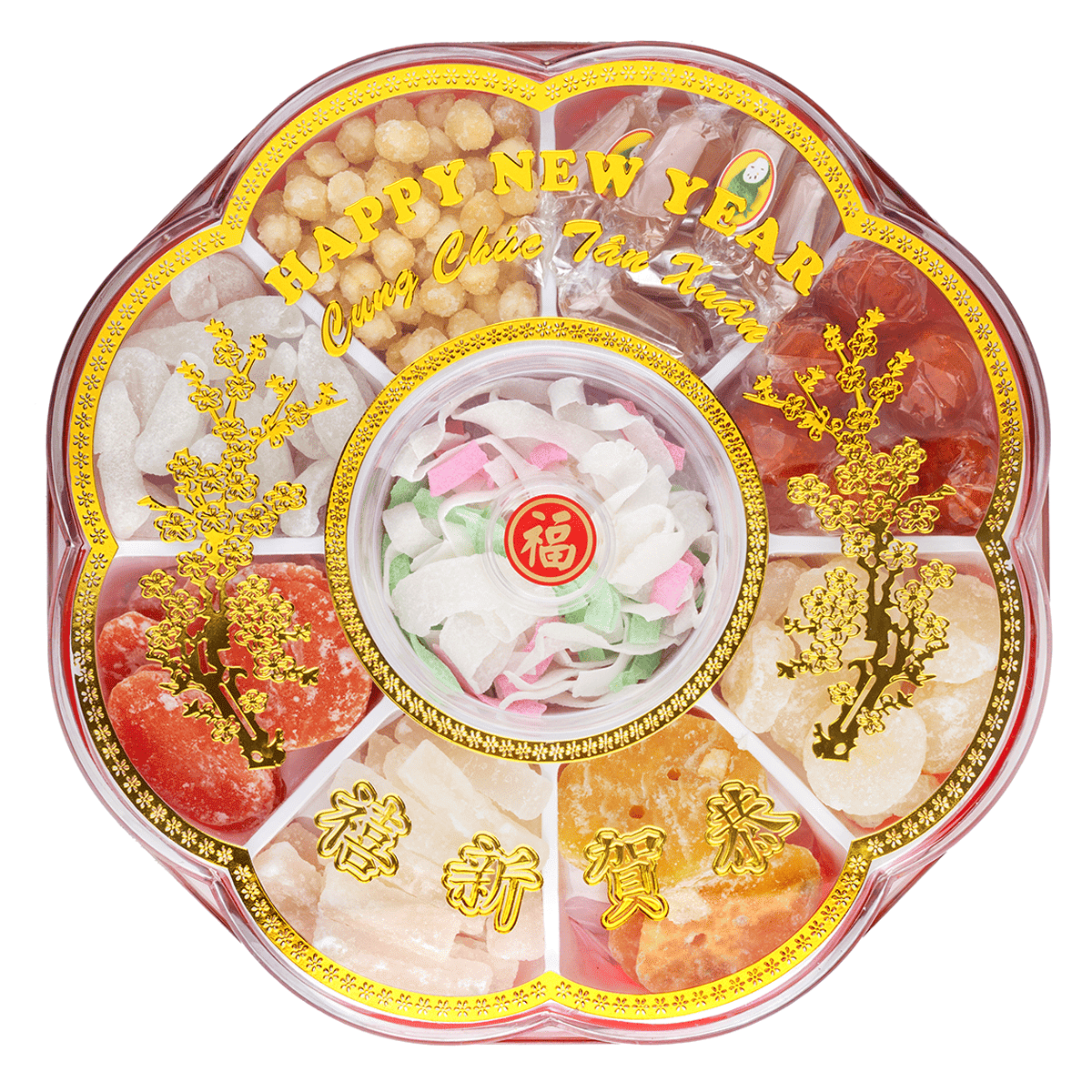 Lunar New Year Assorted Candies – 9 Varieties 2.2 lb
