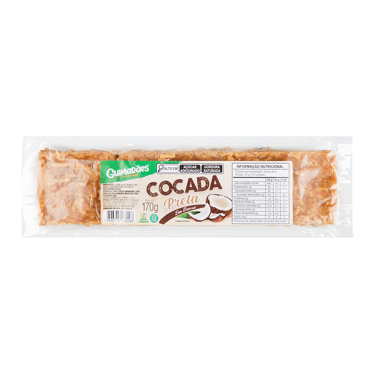 Cocada Preta em Barra Guimaraes 170 g