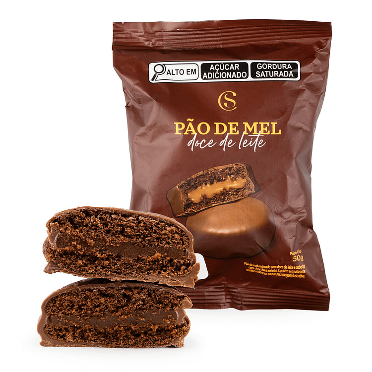 Pão de Mel Doce de Leite Cacau Show 50 g