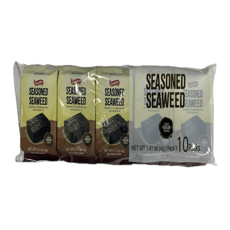 SK Seasoned Seaweed 10P 1.41 oz