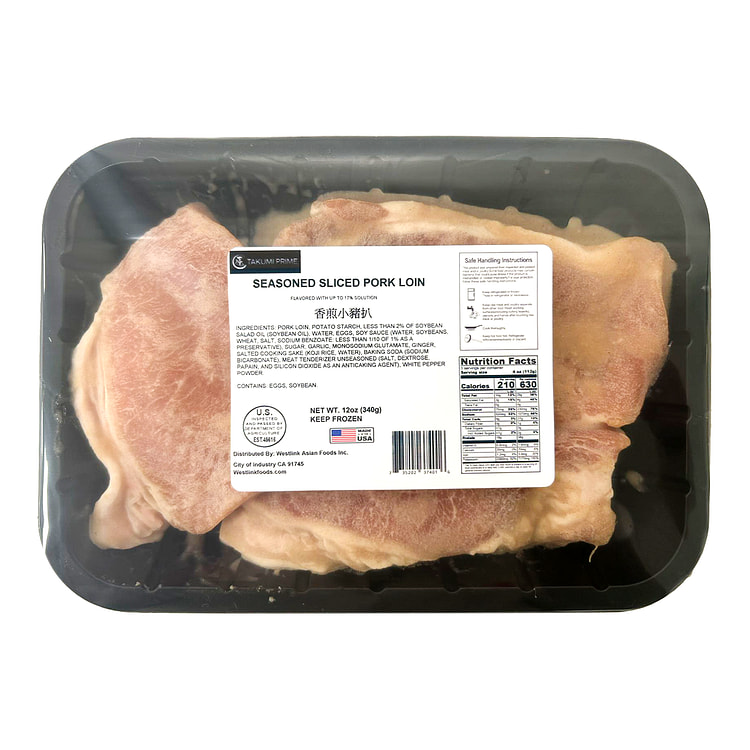 TAKUMI PRIME Seasoned Boneless Pork Chop 12 oz