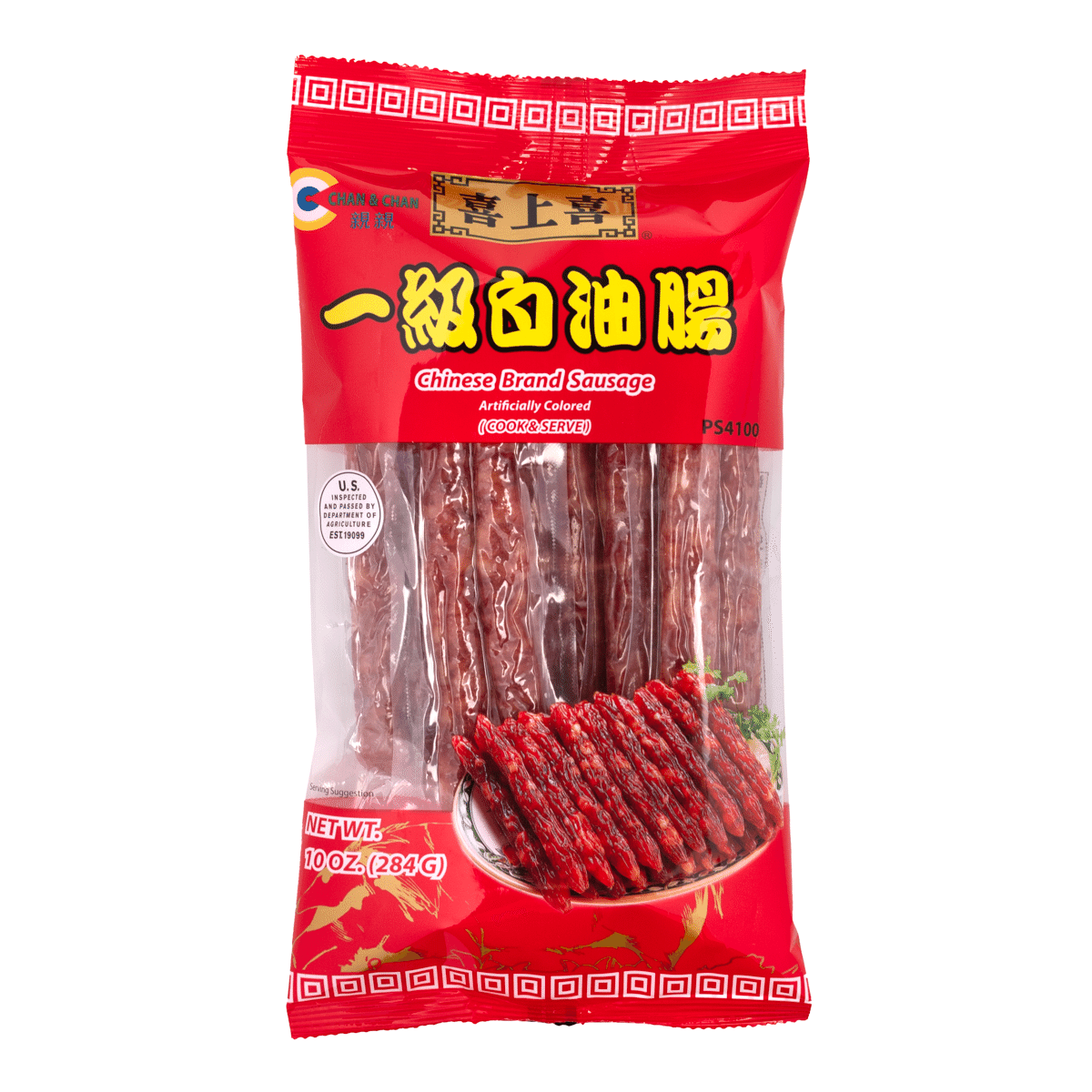 亲亲 喜上喜 一级白油肠 10 盎司