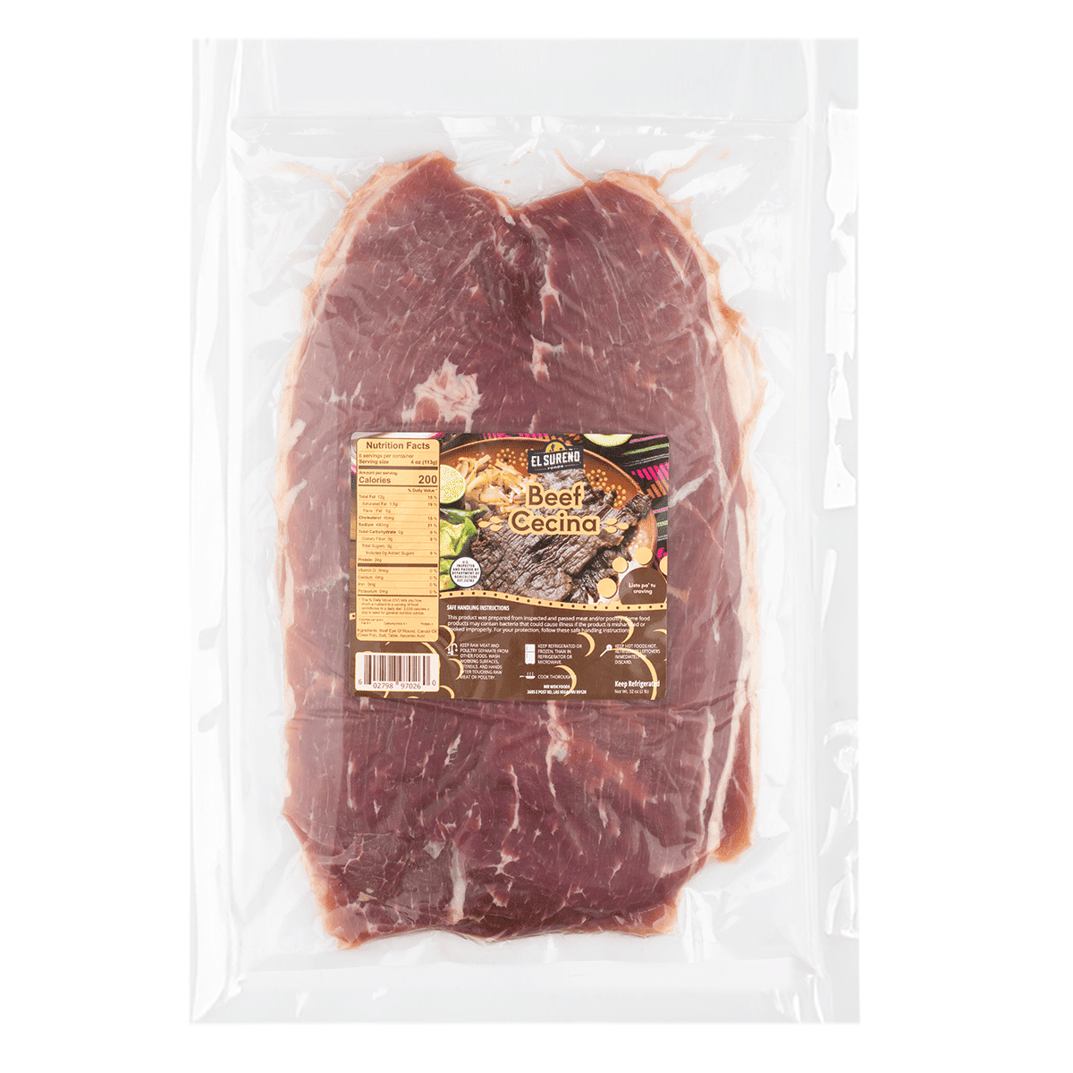 El Sureño Carne de Res Cecina, 32 onza(s)