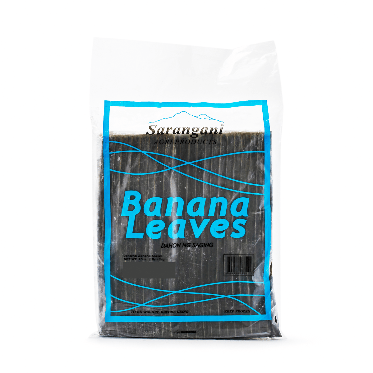Sarangani Banana Leaves (Dahon ng Saging) 16 oz