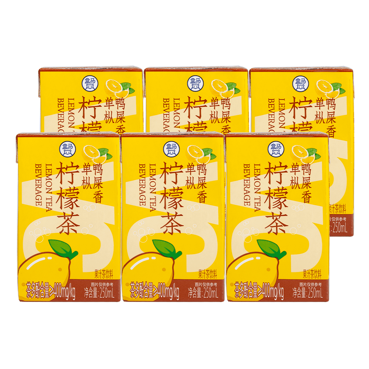 Ya Shi Xiang (Honey Orchid Fragrance Oolong) Lemon Tea 250 ml*6 pack