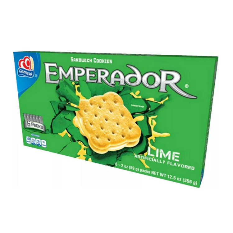 Gamesa Emperador Galleta de crema de limón 356 gramo(s)