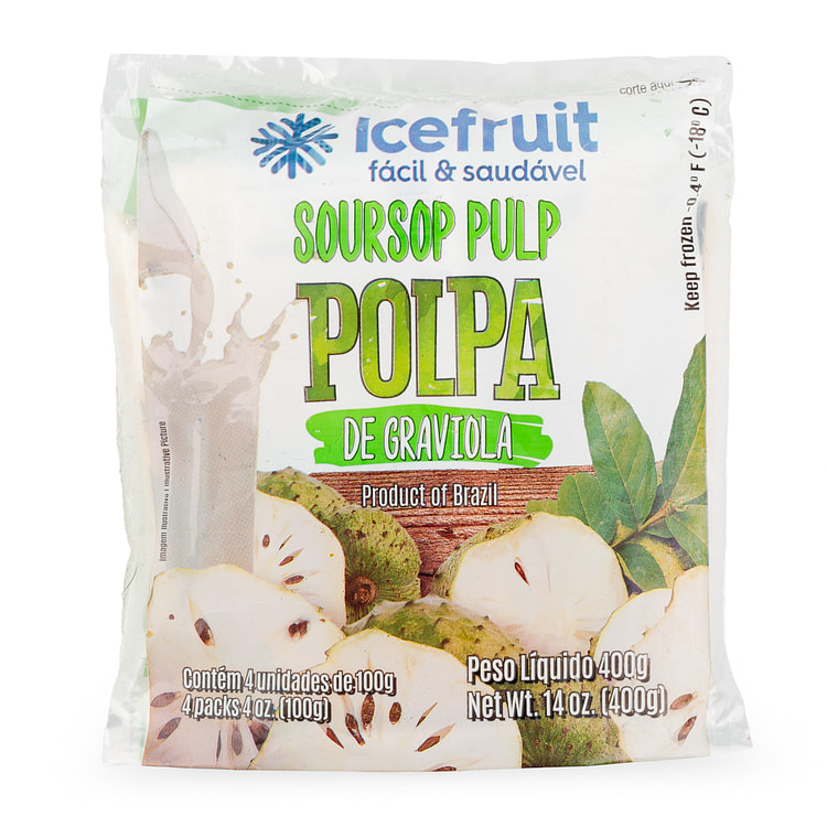 Polpa de Graviola Icefruit 400 g