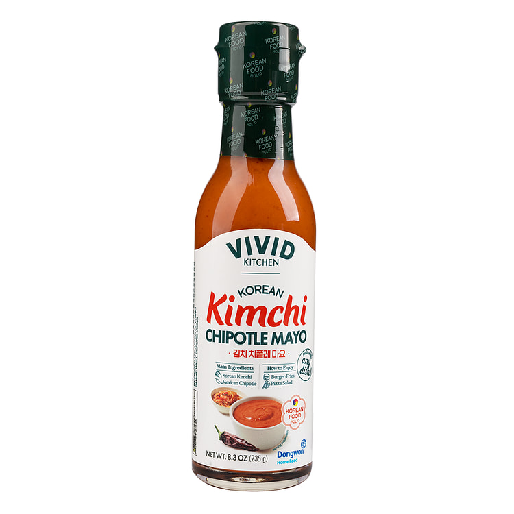 VIVID Kitchen Korean Kimchi Chipotle Mayo Sauce 8.3 盎司