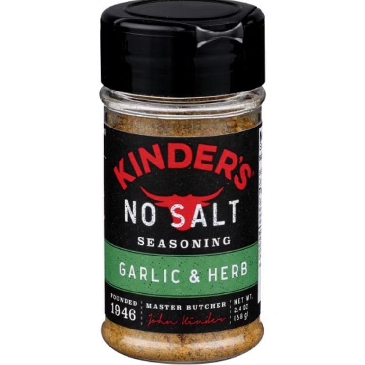 Kinder's No Salt Garlic & Herbs Seasoning 2.4 onza(s)