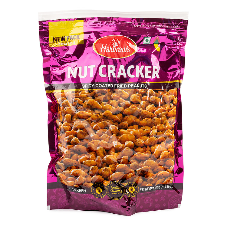 Haldirams Nut Cracker, Spicy Coated Fried Peanuts