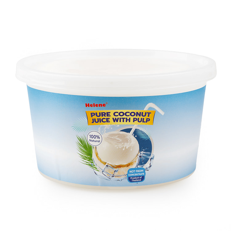 Helene CocoShelless （Coconut Juice with Pulp ) 400 g
