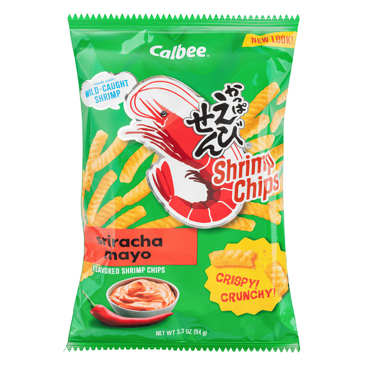 Calbee Shrimp Chips, Sriracha Mayo Flavor