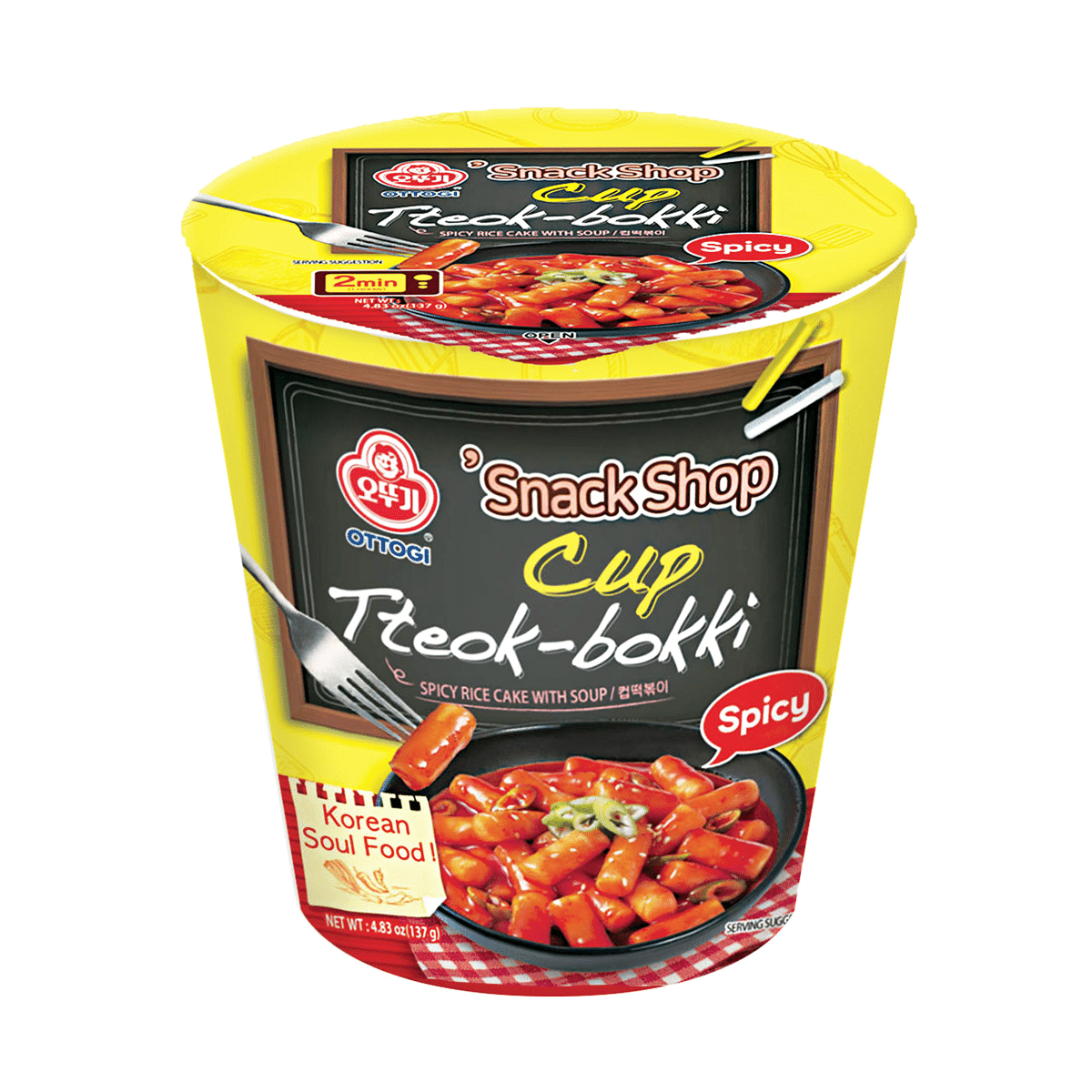 Otoki Tteok-Bokki Spicy 4.83 oz*15 pack