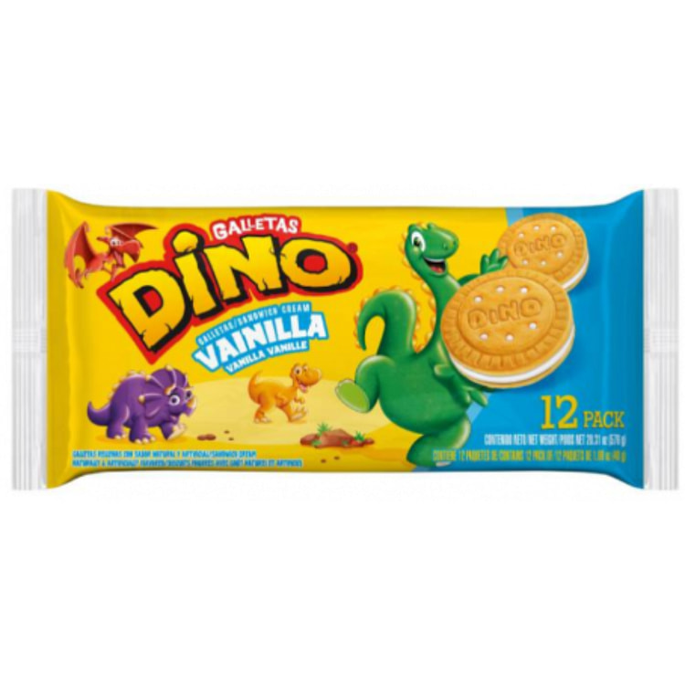 Dino Vanilla Cookies 20.31 oz