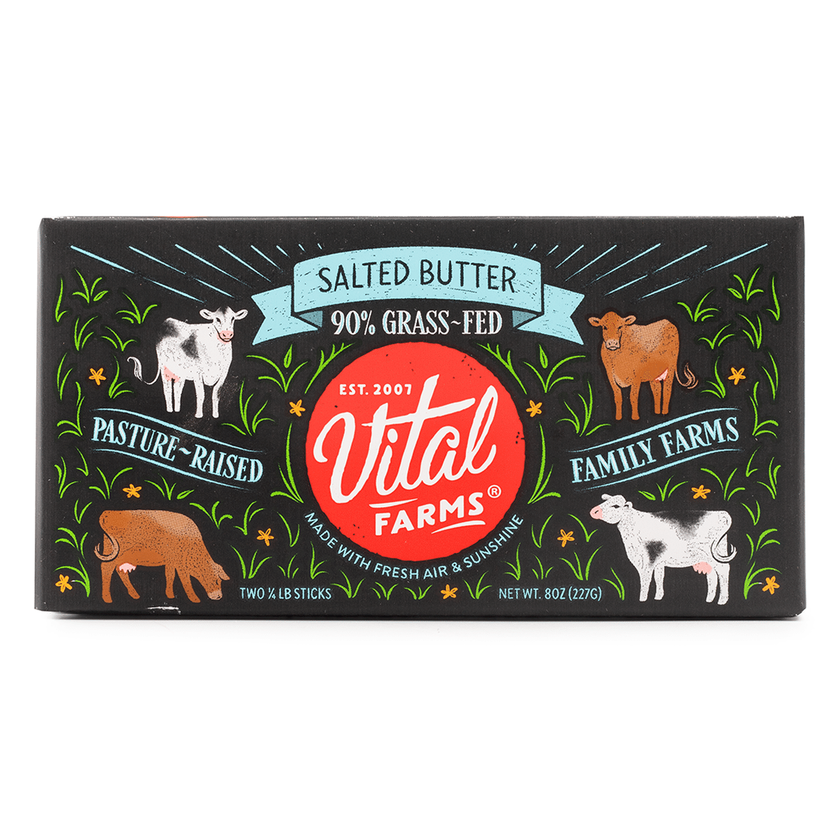 Manteiga Salgada Vital Farms 8 oz