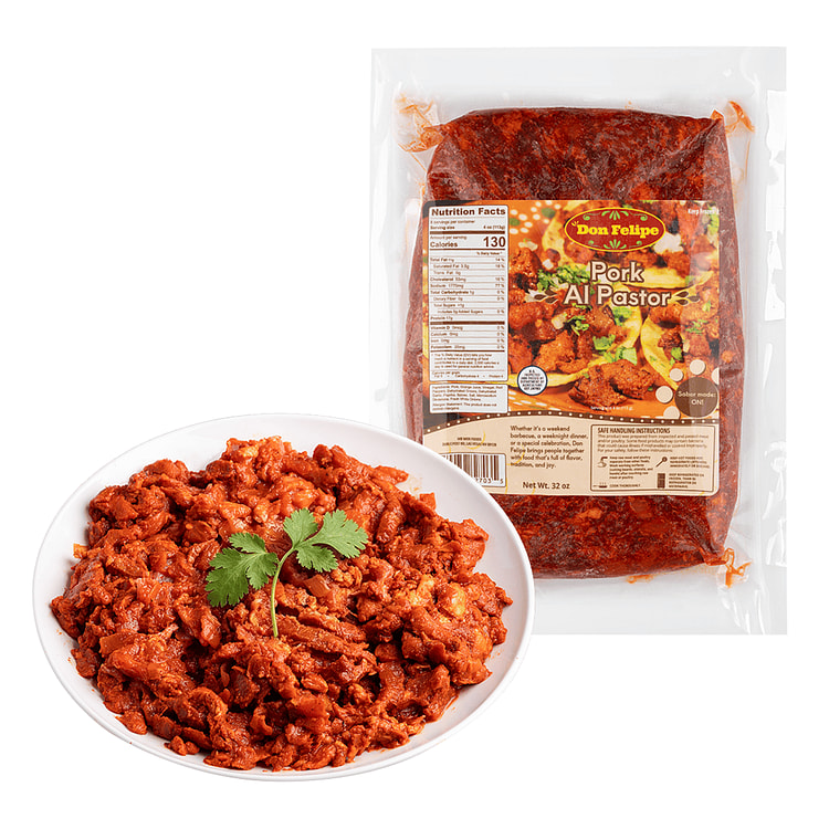 Don Felipe Pork Al Pastor Meat 2 lb