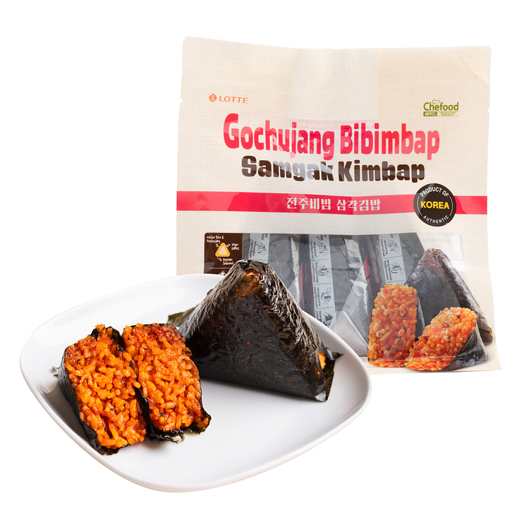 Lotte Chefood Samgak Kimbap Gochujang Bibim 110g X 3pcs 330 克