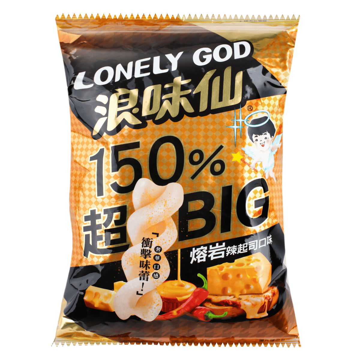 台湾旺旺浪味仙 熔岩辣起司口味 89 克