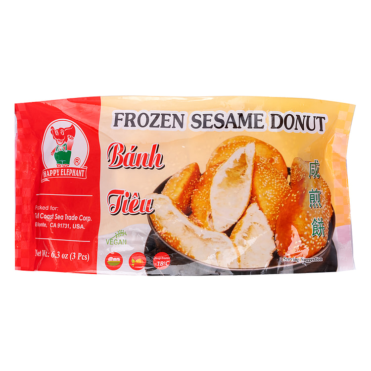 Bánh Tiêu Happy Elephant, Đông Lạnh 6.3 oz