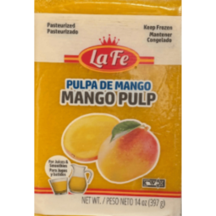 La Fe Mango Pulp 14 oz
