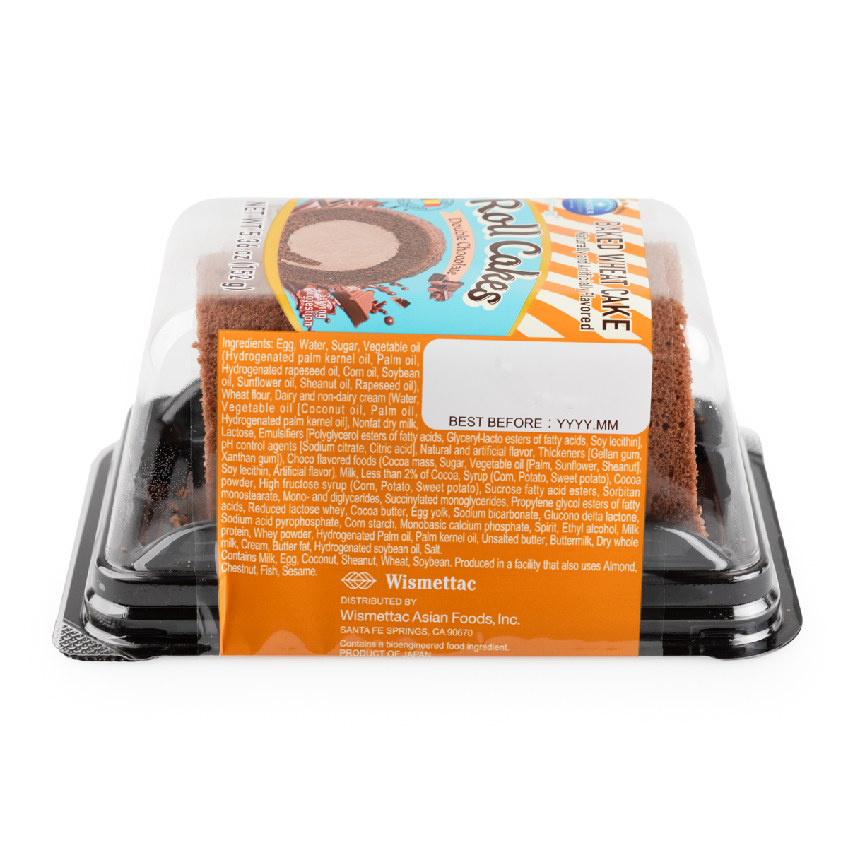 Get Monteur Milk and Egg Roll Cake Nama Choco Flavor 5pcs, Frozen