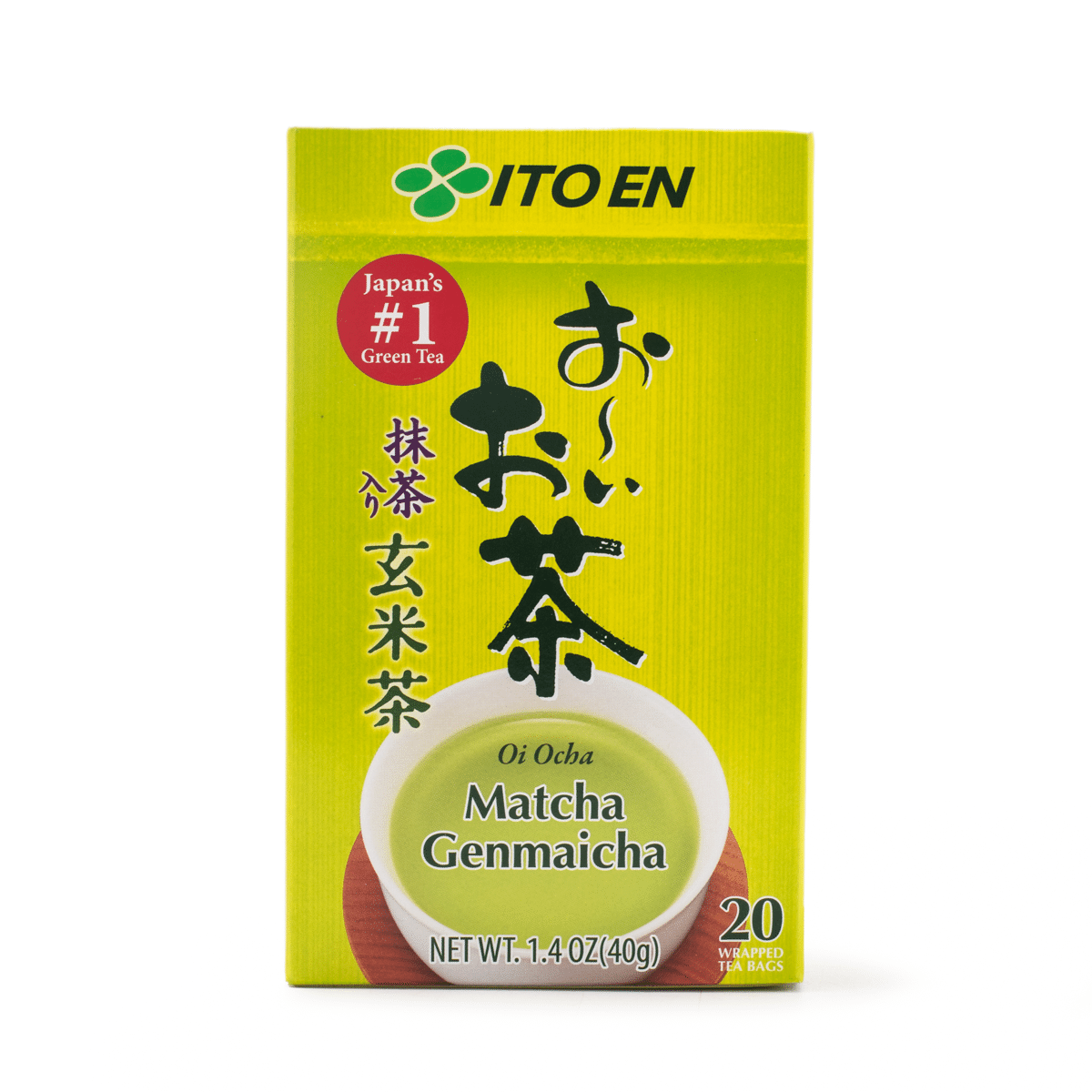 伊藤园 玄米茶 茶包 0.07 盎司*20 包