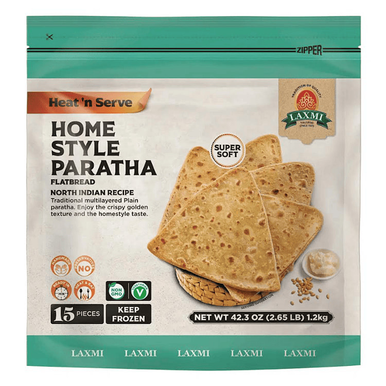 Laxmi พาราทาแบบโฮมสไตล์ แช่แข็ง