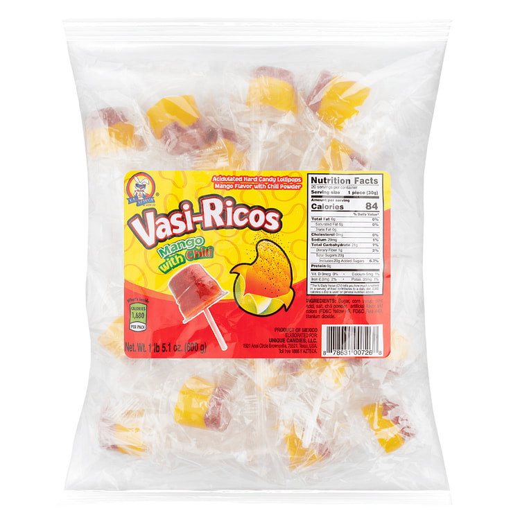 El Azteca Vasi-Ricos Mango with Chili 600 g