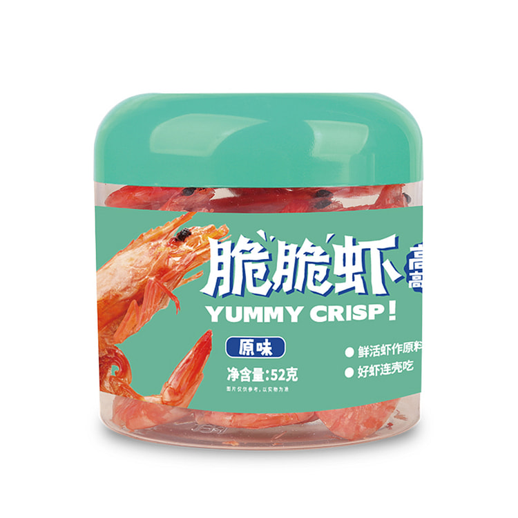 香海 虾脆脆 原味【李诞直播间同款】 52 克
