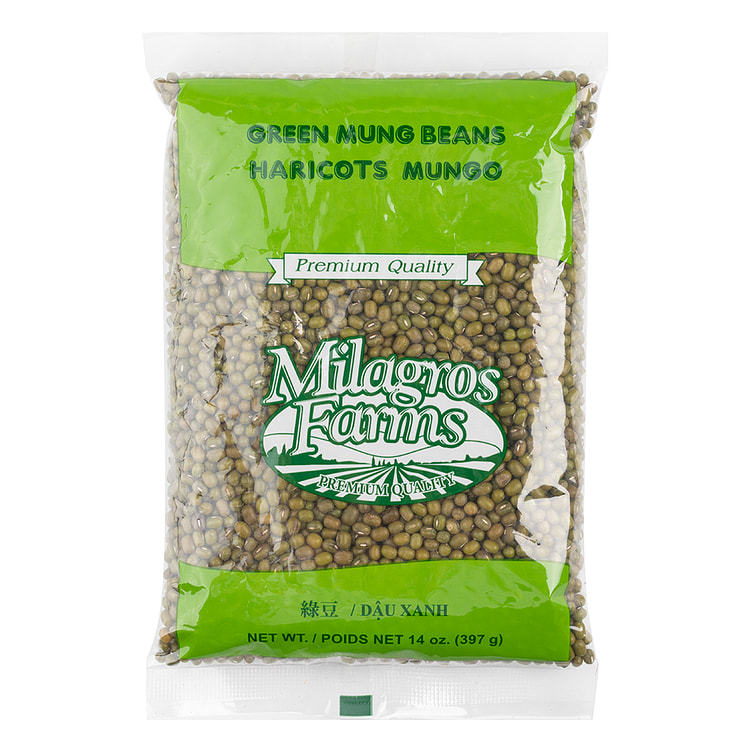 Milagros Farms Whole Mung Beans 14 oz