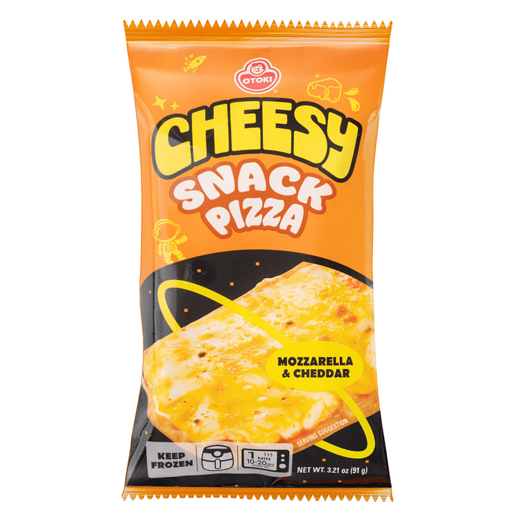 Otoki Cheesy Snack Pizza (Mozzarella & Cheddar) 3.21 oz