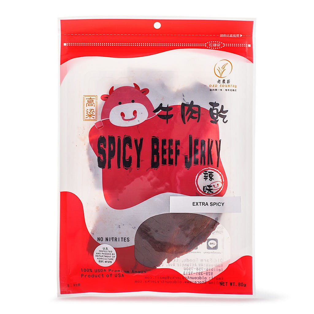 Old Country Taiwanese Spicy Beef Jerky 80 g