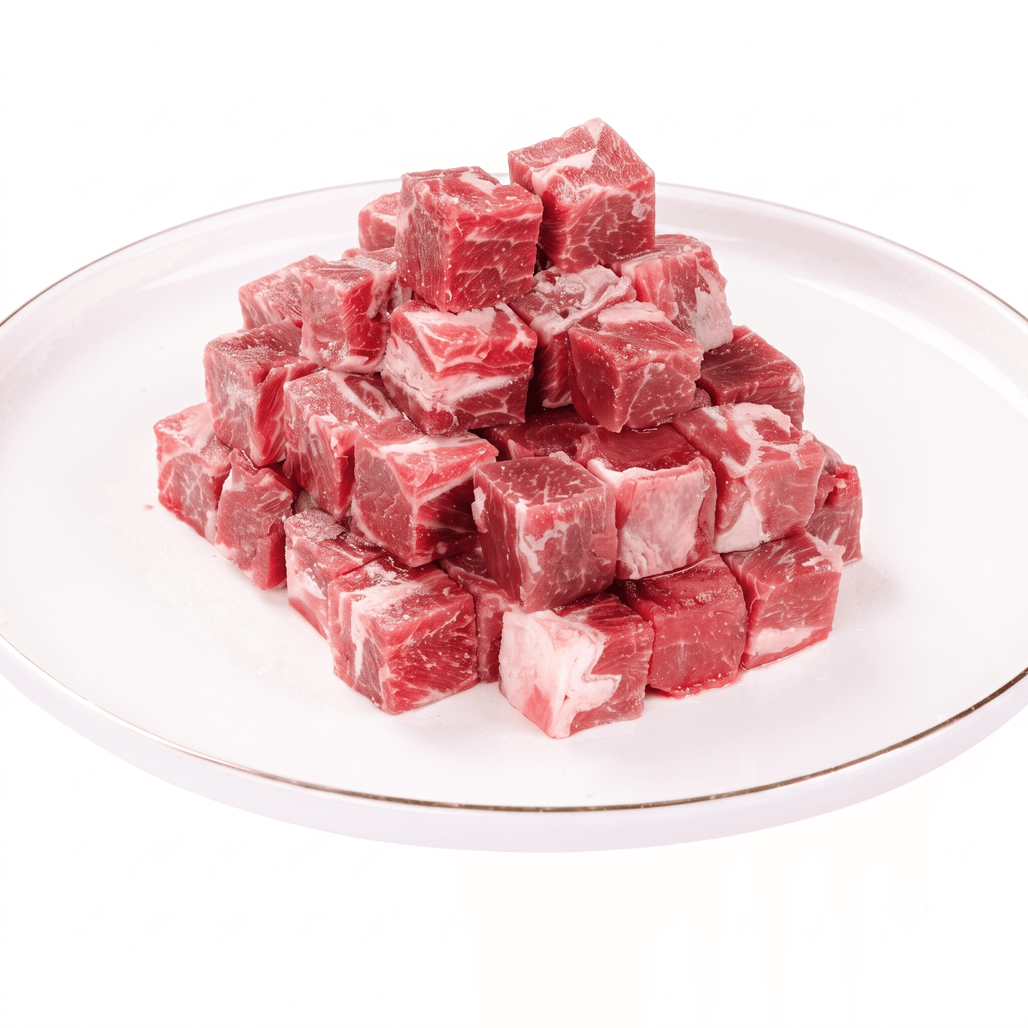 NEW ZEALAND Boneless Lamb Shoulder Dices Frozen 1 lb