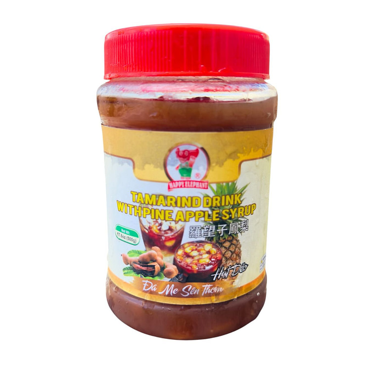 Happy Elephant Tamarind Drink with Pineapple Syrup, Frozen 500 克