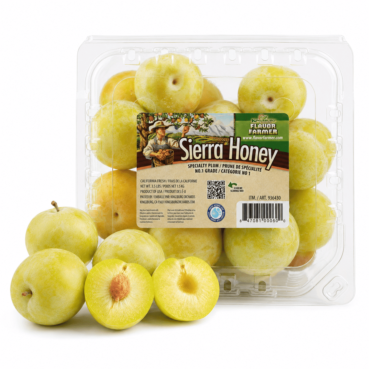 Sierra Honey Specialty Plums 3 lb