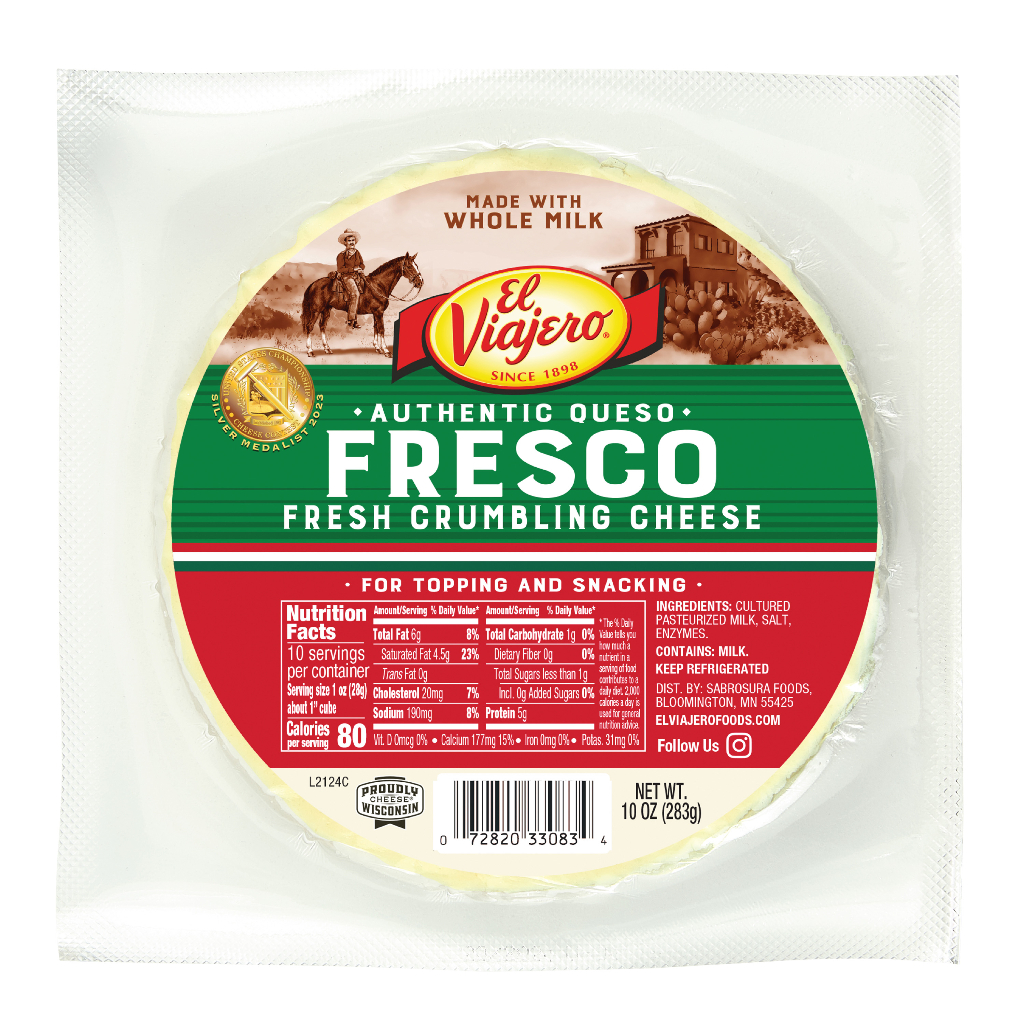 Queso Blanco Desmenuzable El Viajero 10 onza(s)