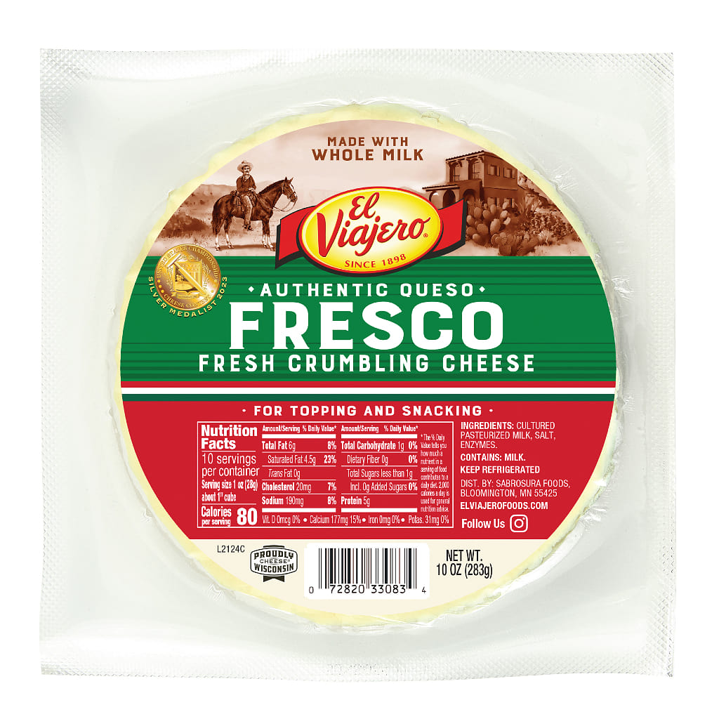Queso Blanco Desmenuzable El Viajero 10 onza(s)