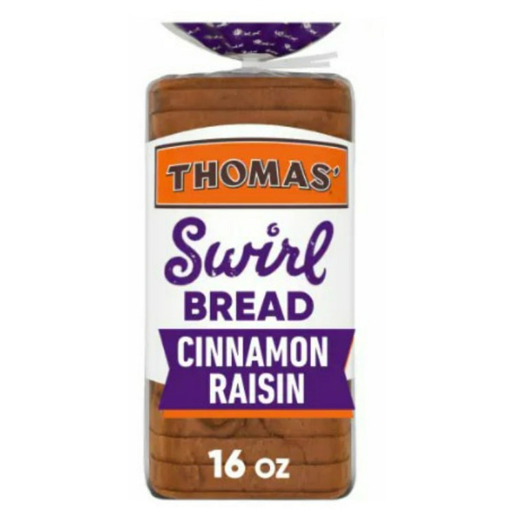 Thomas' Cinnamon Raisin Swirl Bread 16 oz