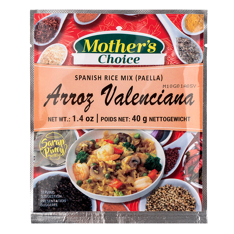 Mezcla para Paella Española (Arroz Valenciana) Mother's Choice 1.4 onza(s)